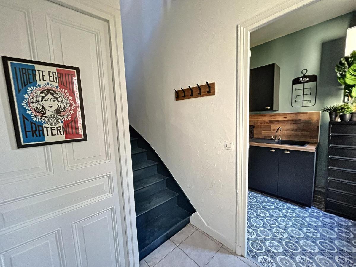 Maison De - Paris En 15 Mn ! - 4 Pers- 1 Bebe - Vintage & Music ! * Groslay